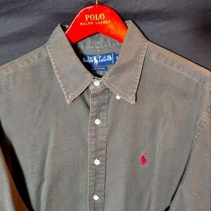 Men's Button down Polo Shirt by Ralph Lauren